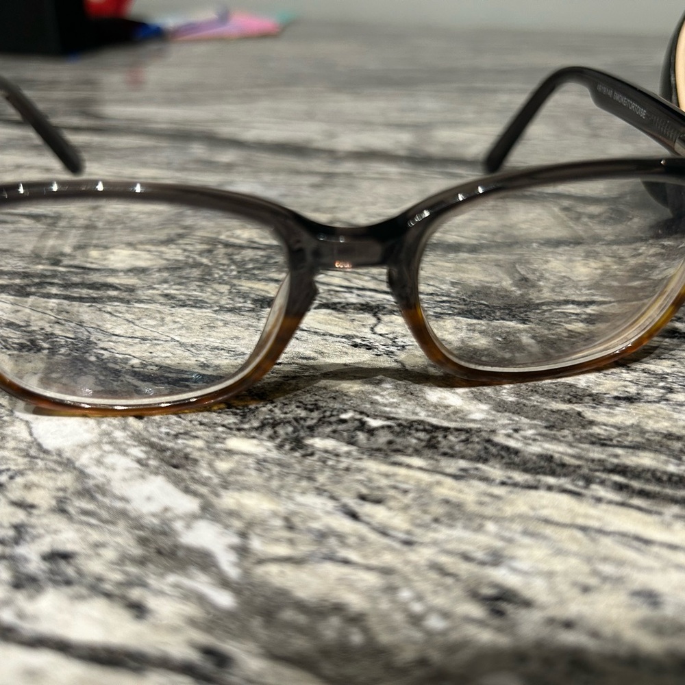 Silver Rectangular Glasses - image 6